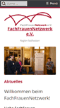 Mobile Screenshot of fachfrauennetzwerk.de